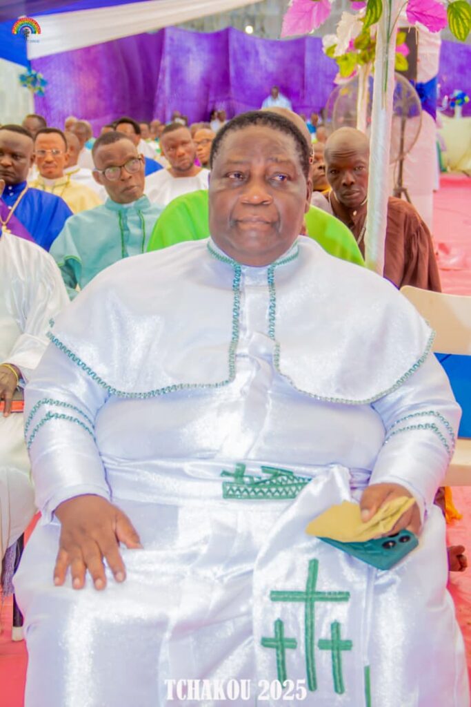 Annonce officielle de décès du Vénérable Suprême Évangéliste Jean Sènou Kokoye, figure majeure de l’Église du Christianisme Céleste, avec mention de ses fonctions ecclésiastiques et hommage rendu par les autorités religieuses.